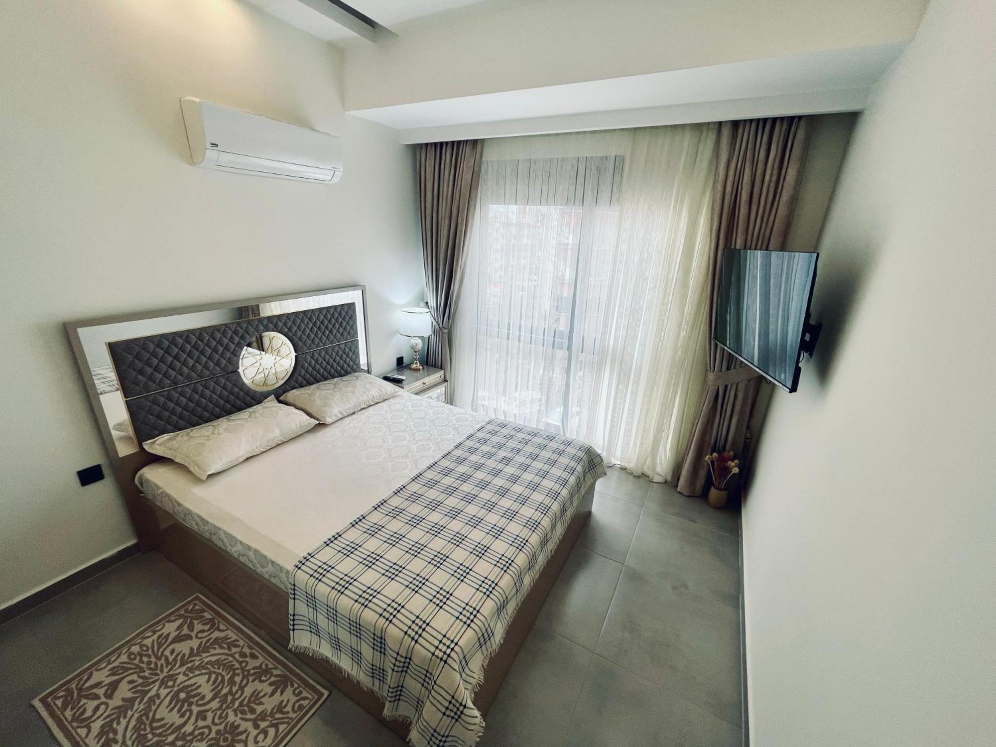 Sa Apartments! 1Bd Flat 300M To The Beach Alanya Eksteriør bilde