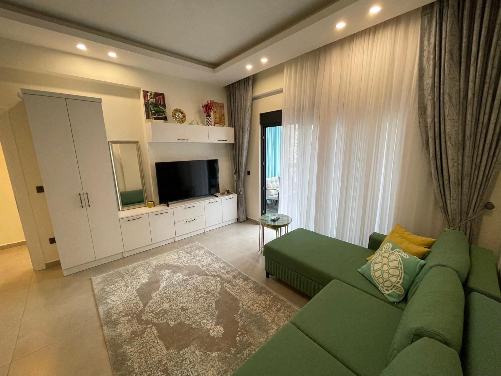 Sa Apartments! 1Bd Flat 300M To The Beach Alanya Eksteriør bilde