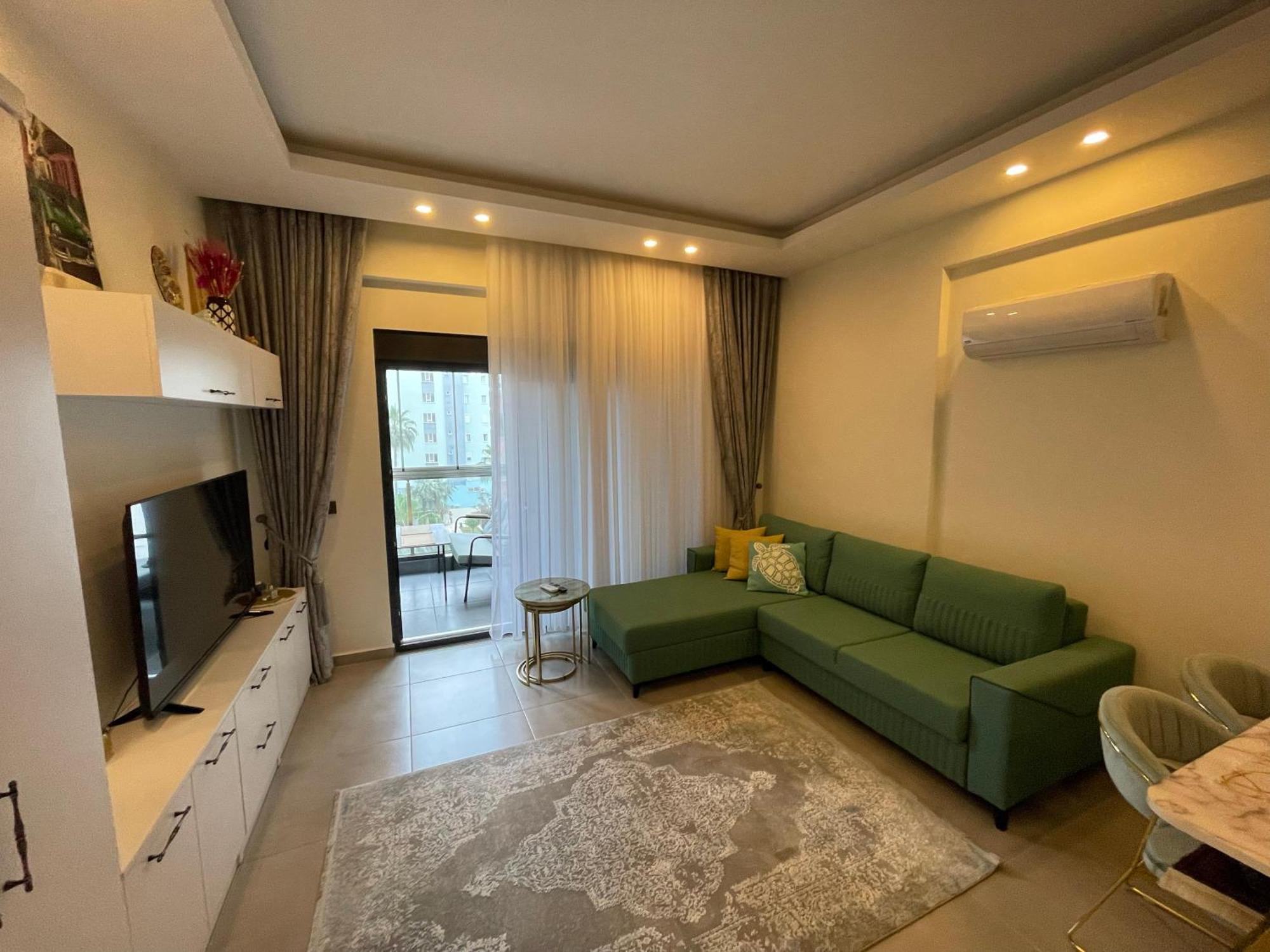 Sa Apartments! 1Bd Flat 300M To The Beach Alanya Eksteriør bilde