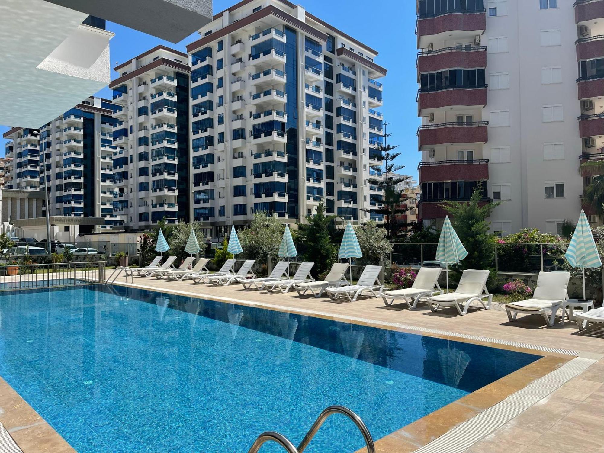 Sa Apartments! 1Bd Flat 300M To The Beach Alanya Eksteriør bilde